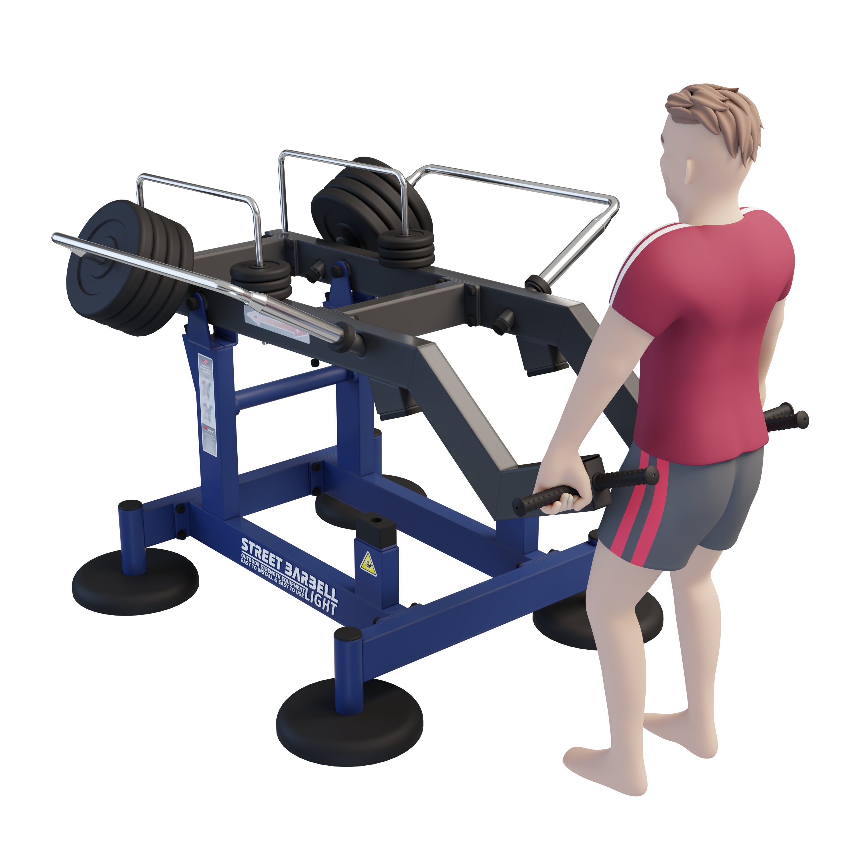 MB 7.66 Felhúzó gép / Deadlift állvány (Deadlift)