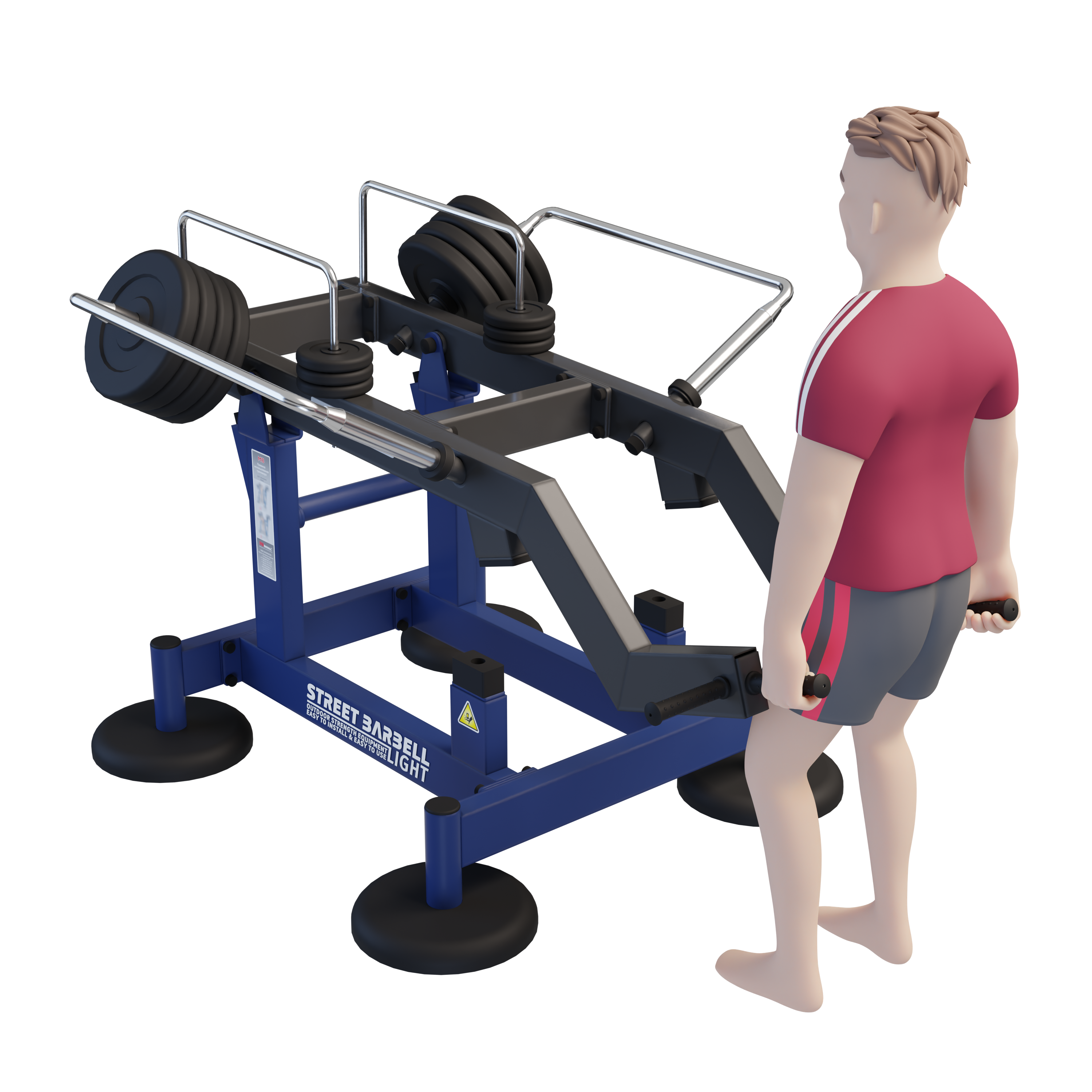MB 7.66 Felhúzó gép / Deadlift állvány (Deadlift)