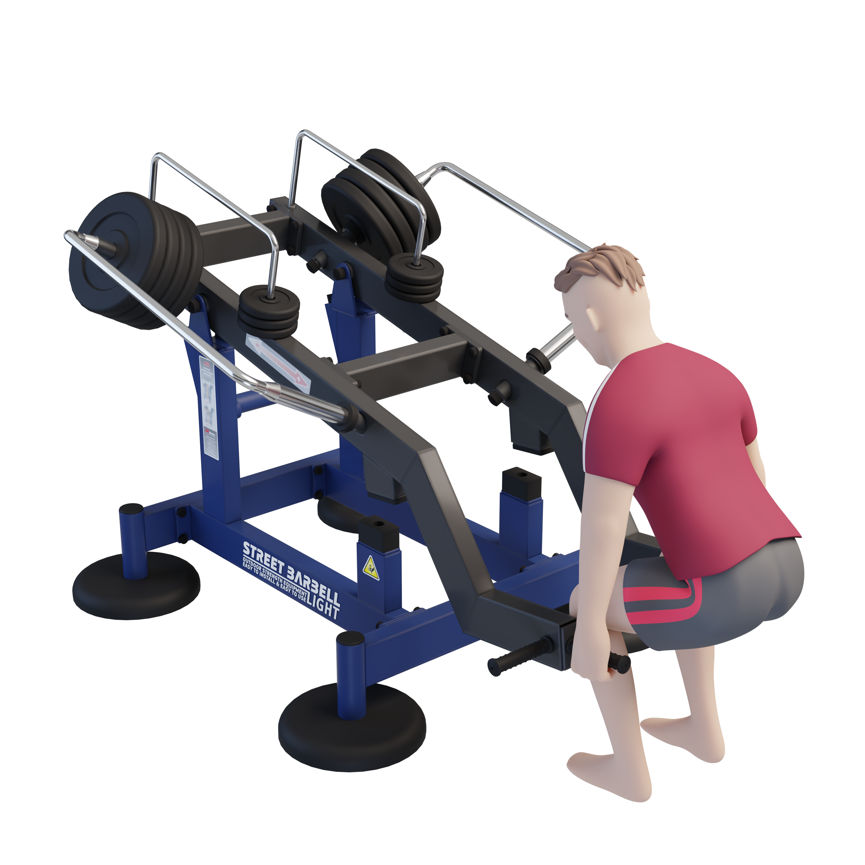 MB 7.66 Felhúzó gép / Deadlift állvány (Deadlift)