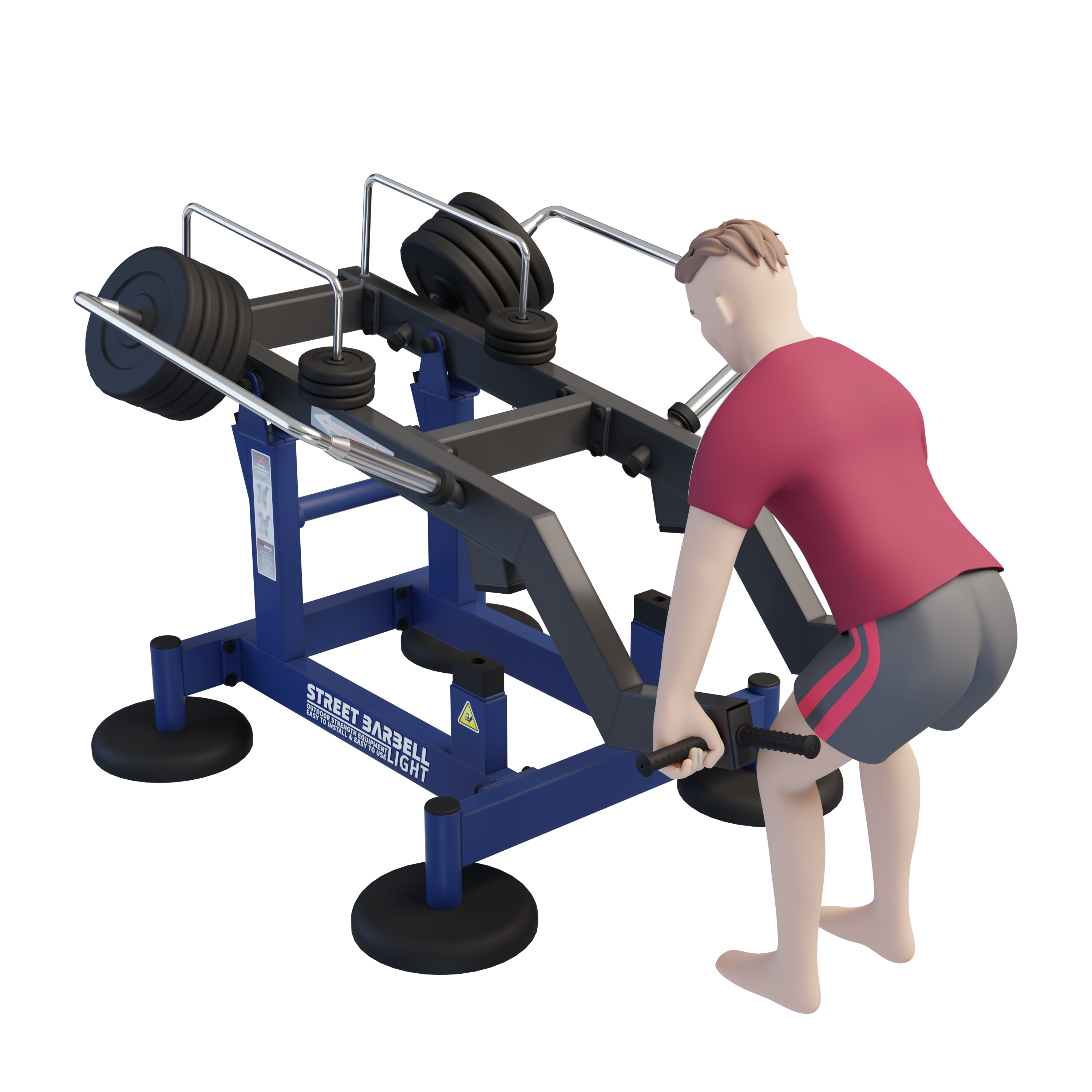 MB 7.66 Felhúzó gép / Deadlift állvány (Deadlift)