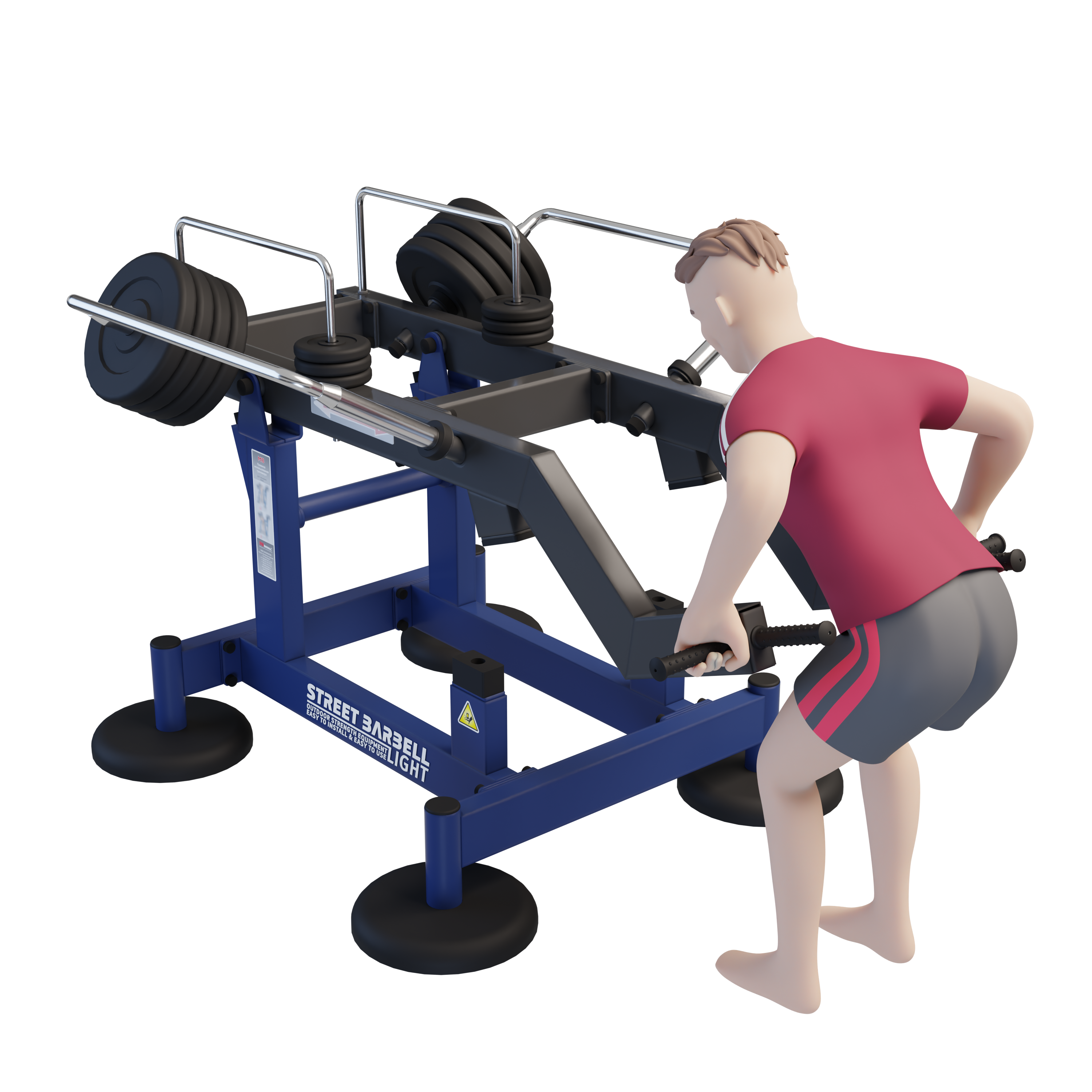 MB 7.66 Felhúzó gép / Deadlift állvány (Deadlift)