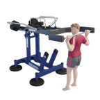 MB 7.68 Multi Bar - Szabadonálló multifunkciós kültéri edzőgép