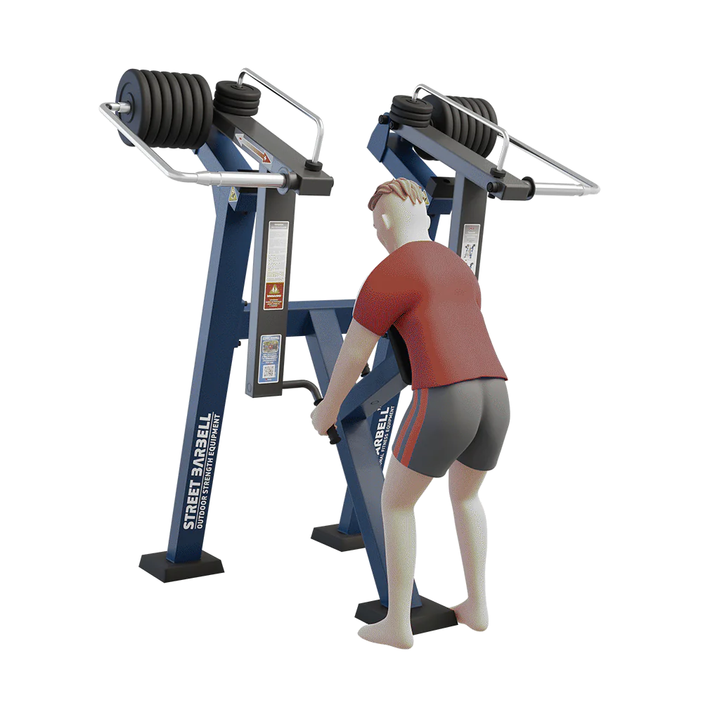 MB 7.37 Álló evezőgép (Standing Row)