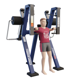 MB 7.30 Mellnyomó gép (Chest Press – álló)