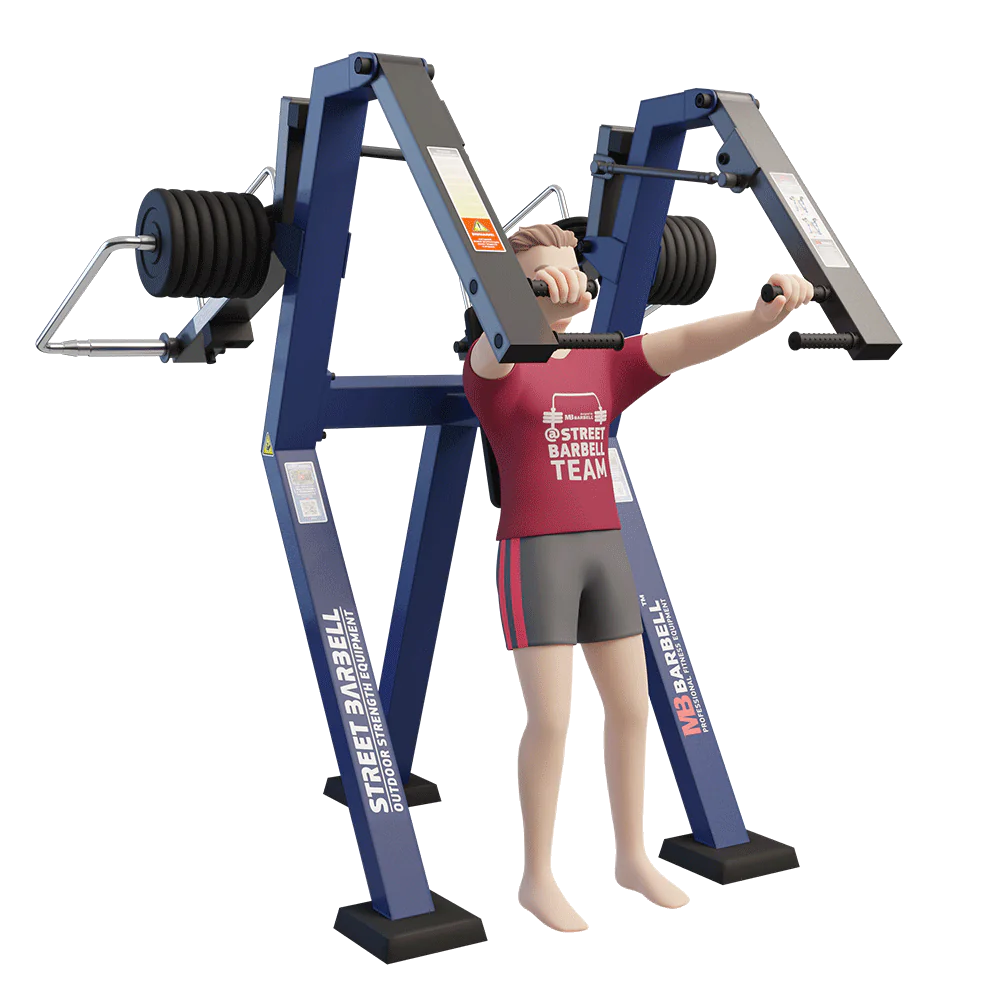 MB 7.30 Mellnyomó gép (Chest Press – álló)