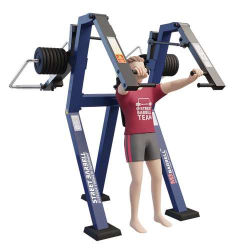 MB 7.30 Mellnyomó gép (Chest Press – álló)