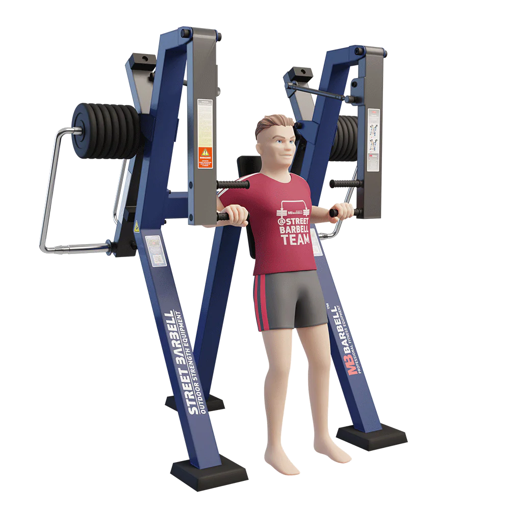MB 7.30 Mellnyomó gép (Chest Press – álló)