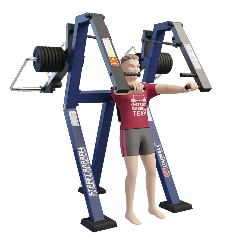 MB 7.30 Mellnyomó gép (Chest Press – álló)