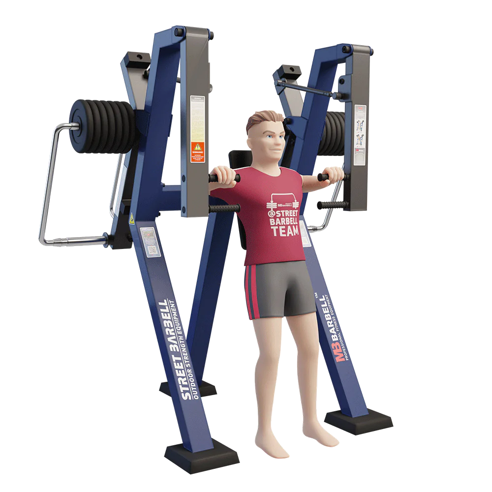 MB 7.30 Mellnyomó gép (Chest Press – álló)