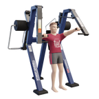 MB 7.30 Mellnyomó gép (Chest Press – álló)