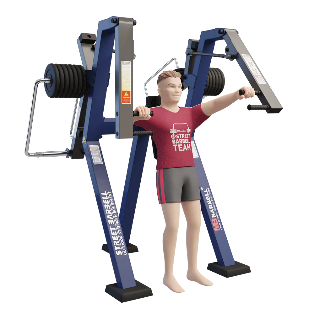 MB 7.30 Mellnyomó gép (Chest Press – álló)