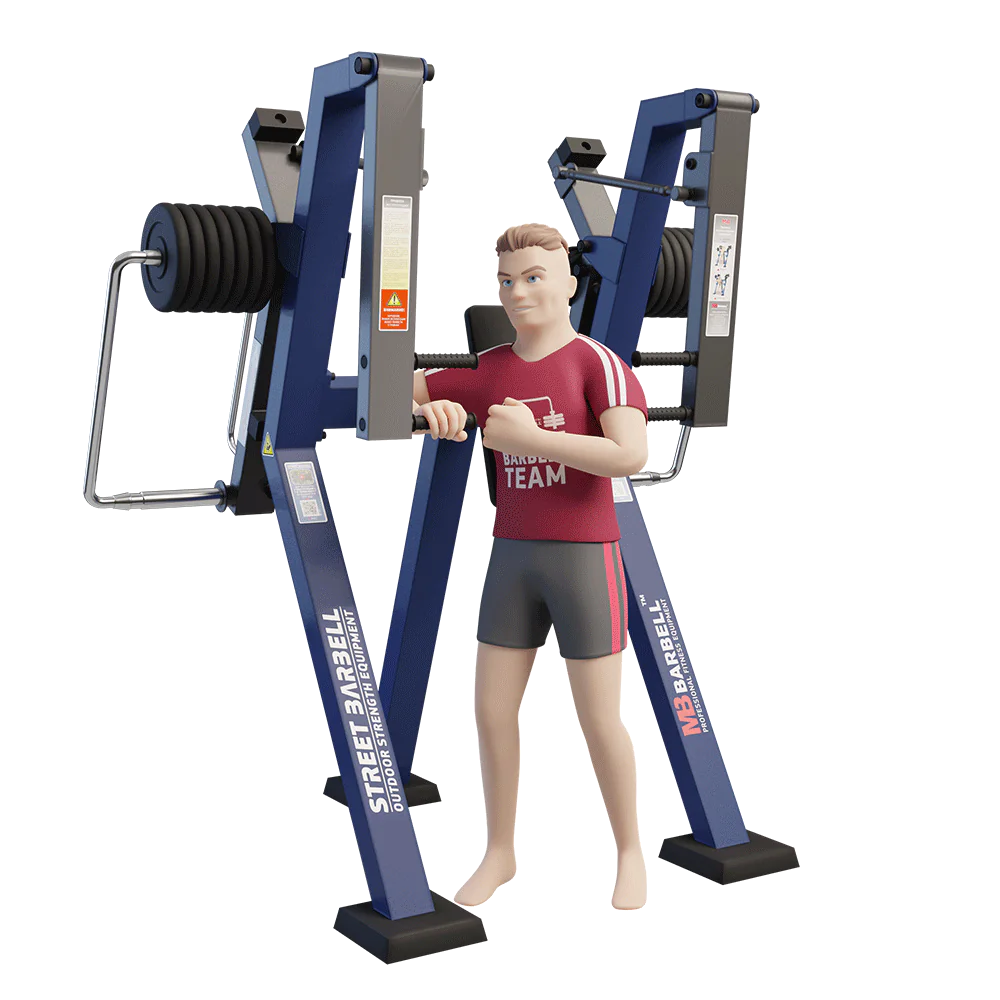 MB 7.30 Mellnyomó gép (Chest Press – álló)