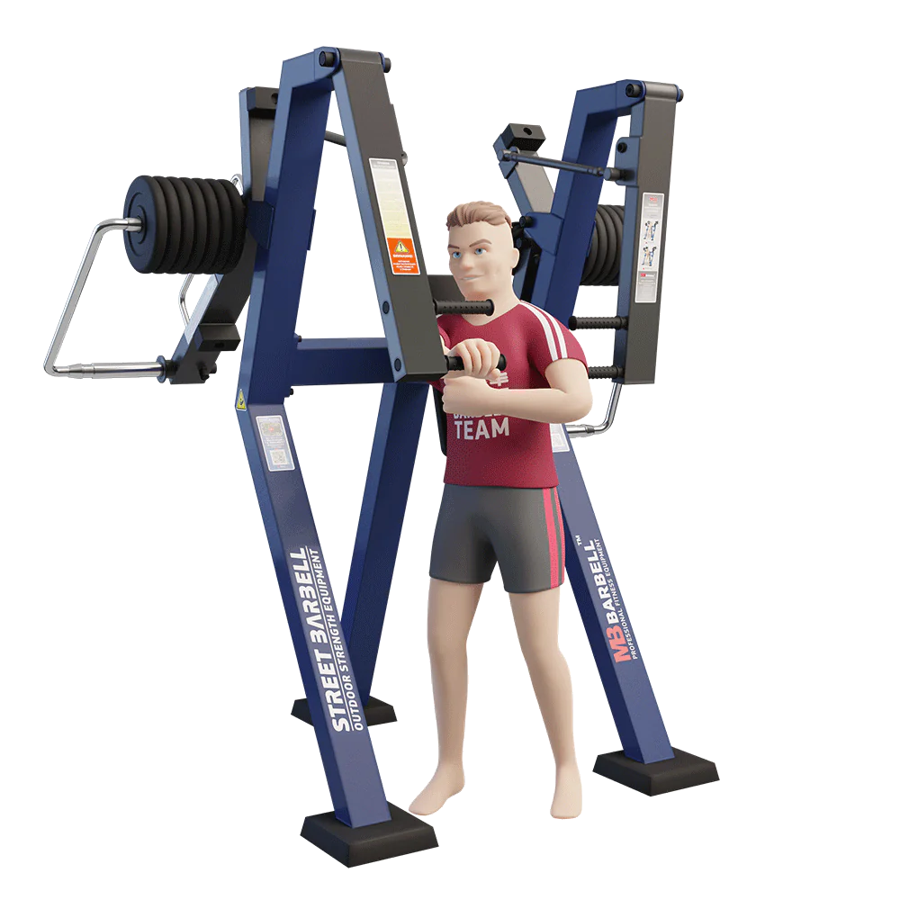 MB 7.30 Mellnyomó gép (Chest Press – álló)
