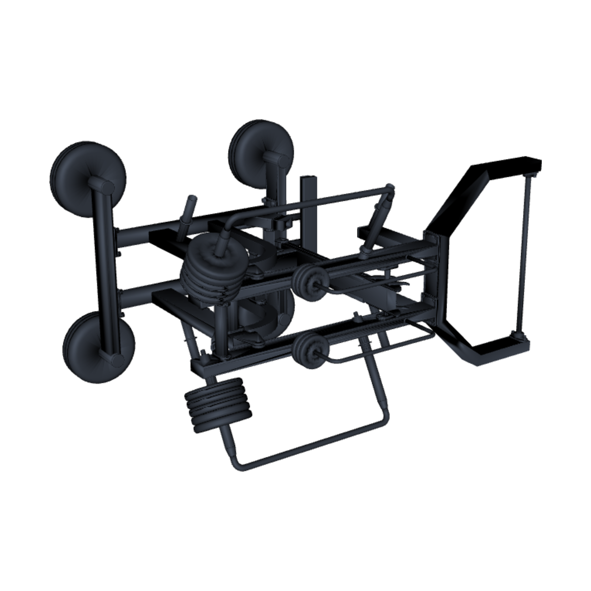Multi Bar könnyített indítással – StreetBarbell MB 7.118