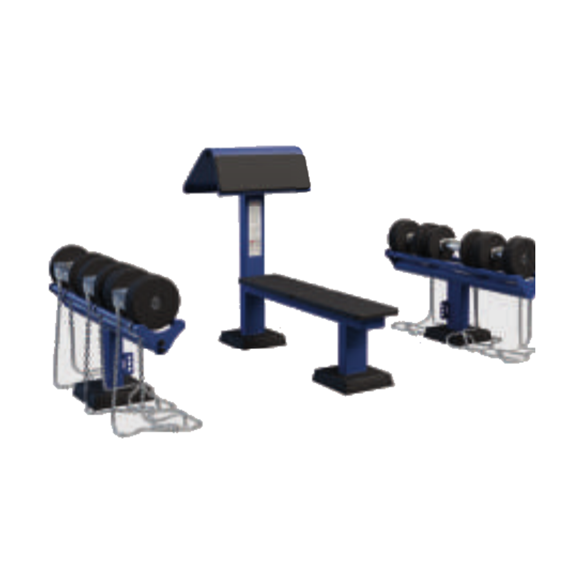 Nehéz súlyzókészlet – StreetBarbell MB 7.34