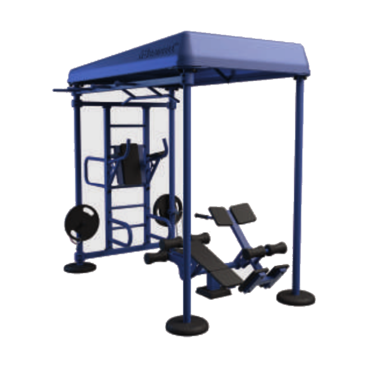 Multifunkciós edzőállomás – StreetBarbell MB 7.47