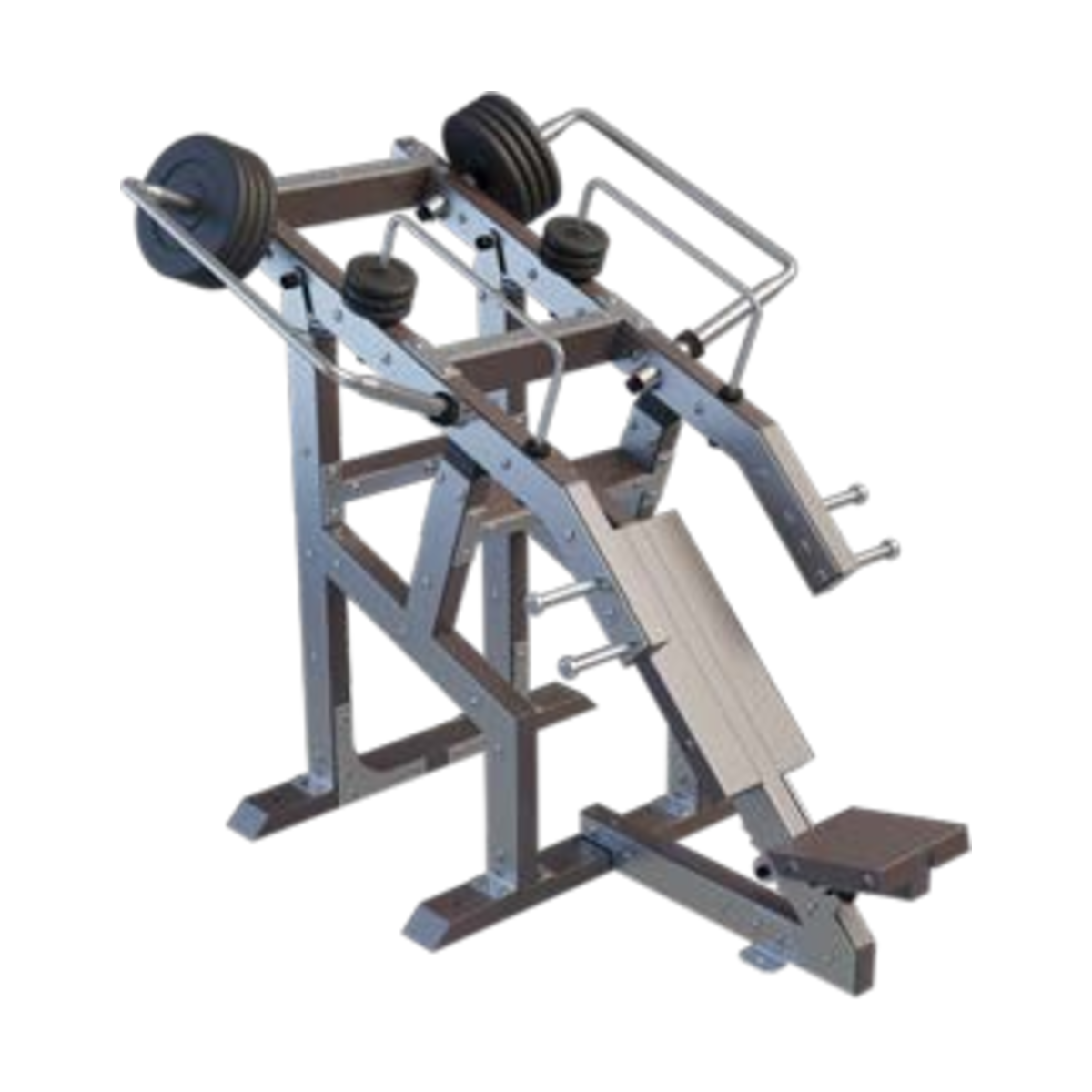 ECO 45°-os ferde fekvenyomó gép – StreetBarbell MB 7.75ECO